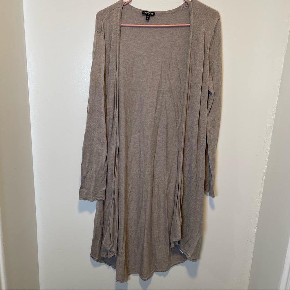 Express Cardigan Gray Women’s Size‎ Large